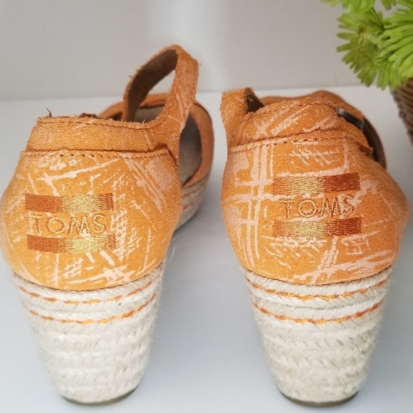 Toms platform wedges sandals - Picture 3 of 5